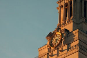 UT Tower close up